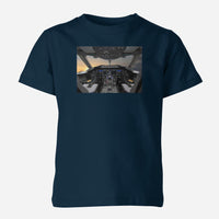 Thumbnail for Boeing 787 Cockpit Designed Children T-Shirts