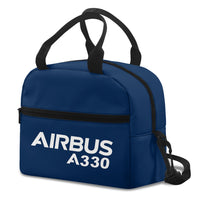 Thumbnail for Airbus A330 & Text Designed Lunch Bags