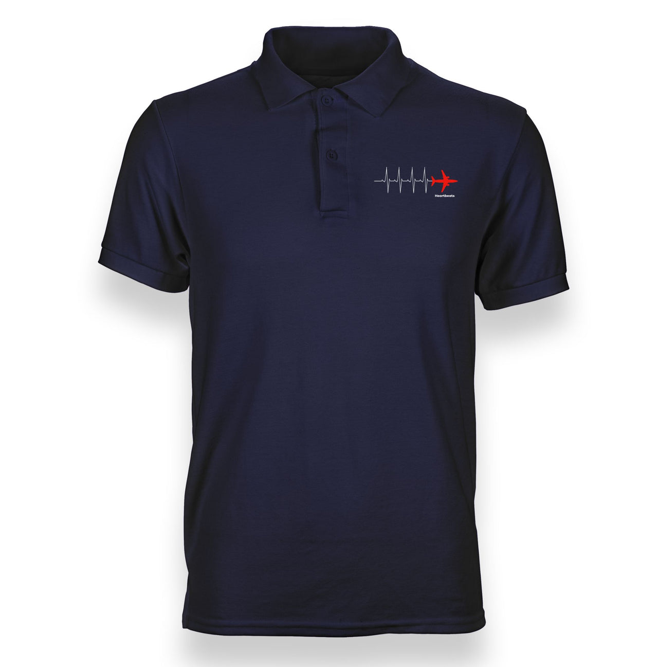 Aviation Heartbeats Designed "WOMEN" Polo T-Shirts