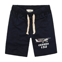 Thumbnail for The Cessna 152 Designed Cotton Shorts