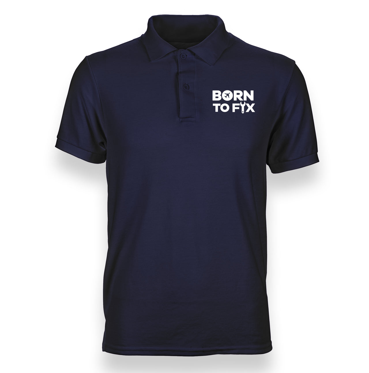 Born To Fix Airplanes Designed "WOMEN" Polo T-Shirts