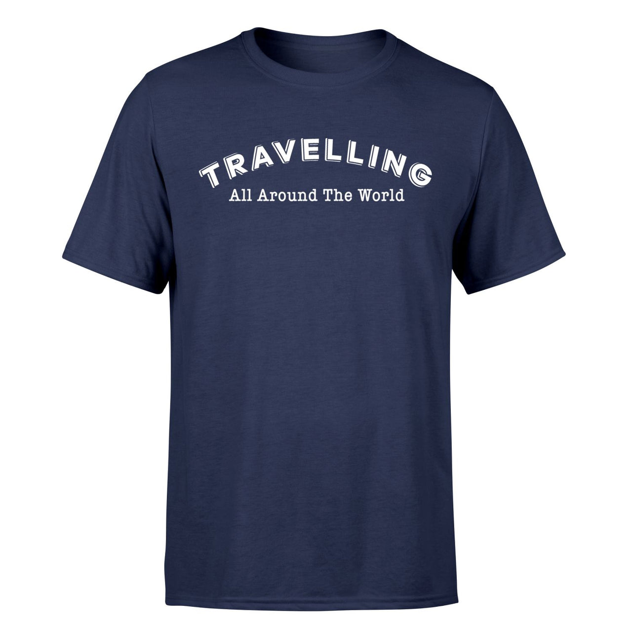 Travelling All Around The World Designed T-Shirts