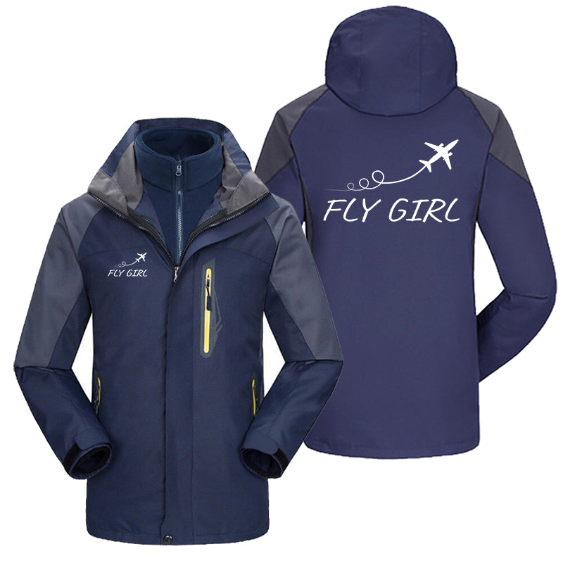 Just Fly It & Fly Girl Designed Thick Skiing Jackets