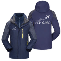 Thumbnail for Just Fly It & Fly Girl Designed Thick Skiing Jackets