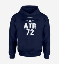 Thumbnail for ATR-72 & Plane Designed Hoodies