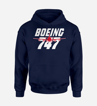 Thumbnail for Amazing Boeing 747 Designed Hoodies