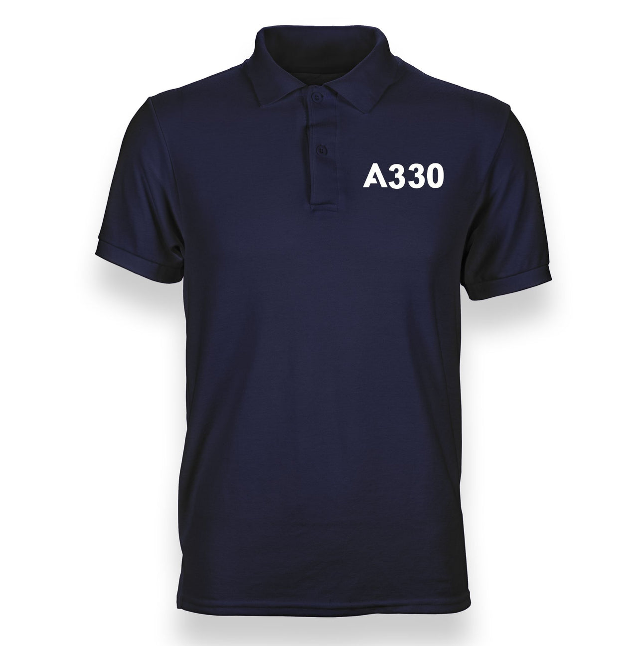 A330 Flat Text Designed "WOMEN" Polo T-Shirts