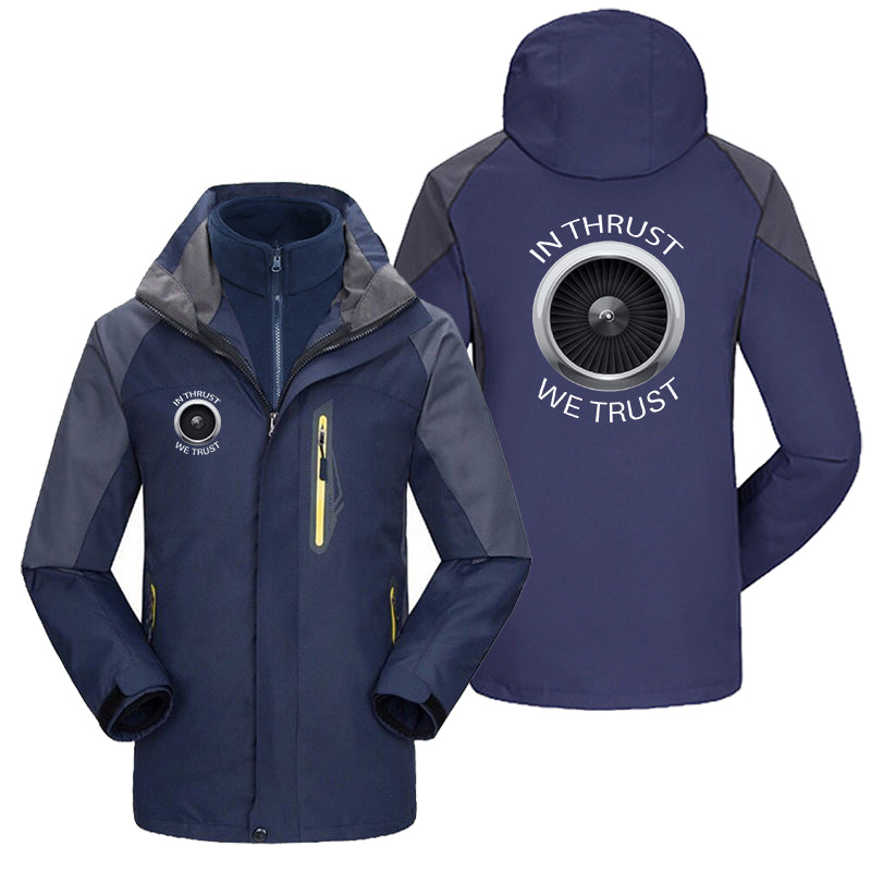 In Thrust We Trust Designed Thick Skiing Jackets