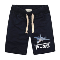 Thumbnail for The Lockheed Martin F35 Designed Cotton Shorts