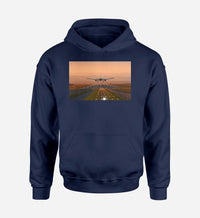 Thumbnail for Super Cool Landing During Sunset Designed Hoodies