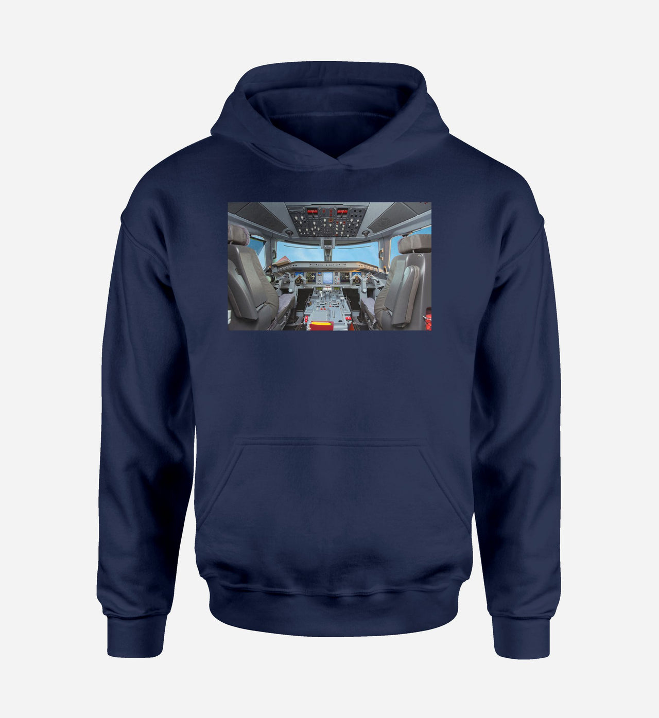 Embraer E190 Cockpit Designed Hoodies