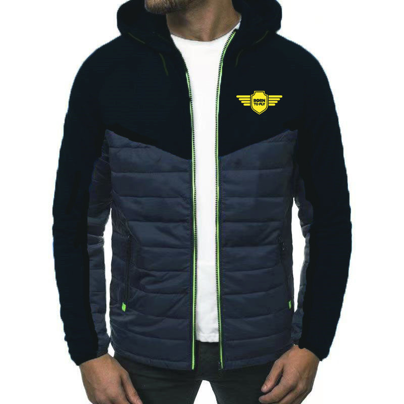 Born To Fly & Badge Designed Sportive Jackets