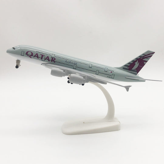 qatar airways toy plane