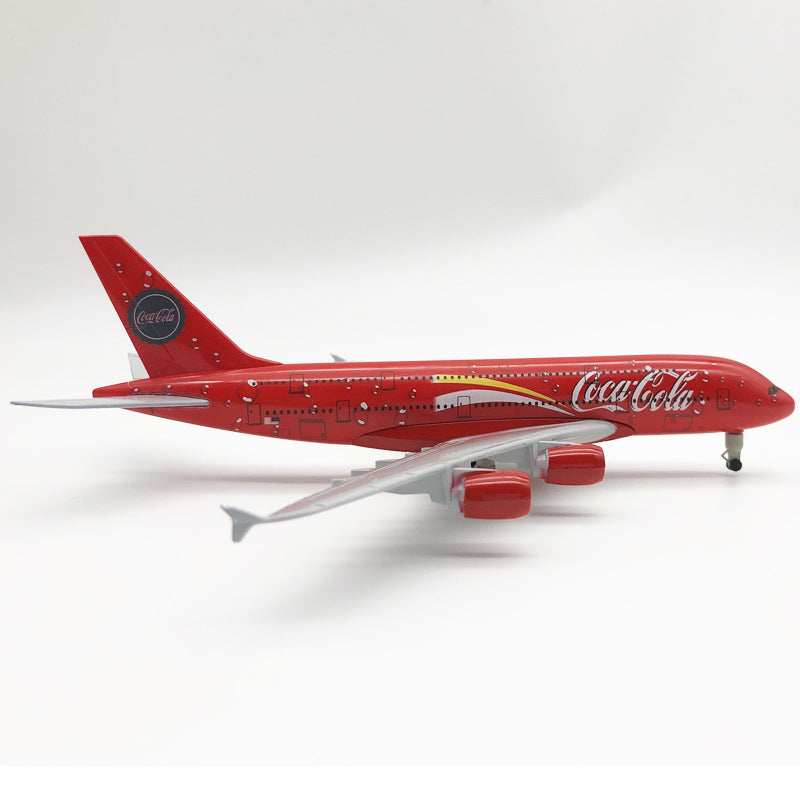 Airbus A380 (Coca-Cola Livery) Airplane Model (20CM)