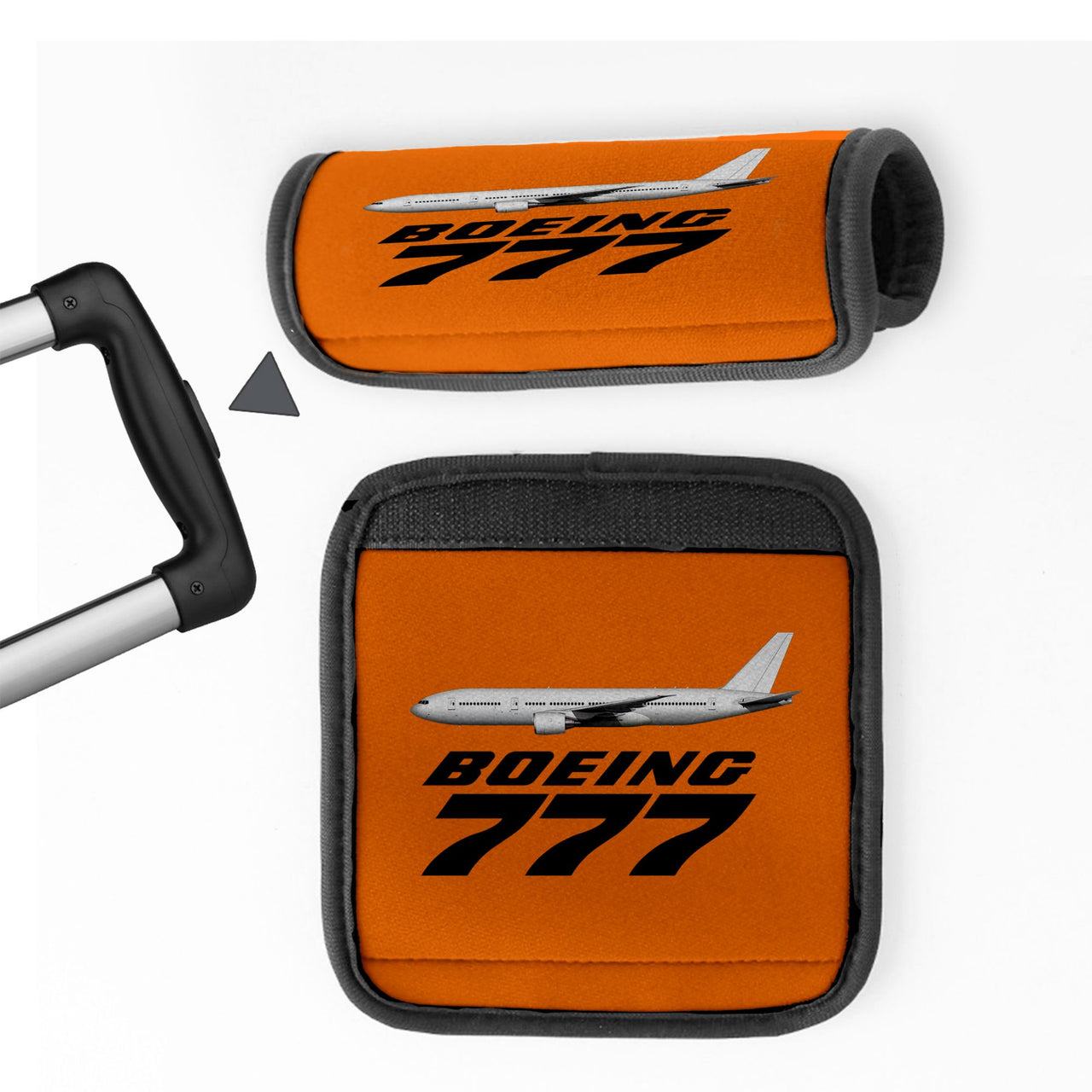 The Boeing 777 Designed Neoprene Luggage Handle Covers