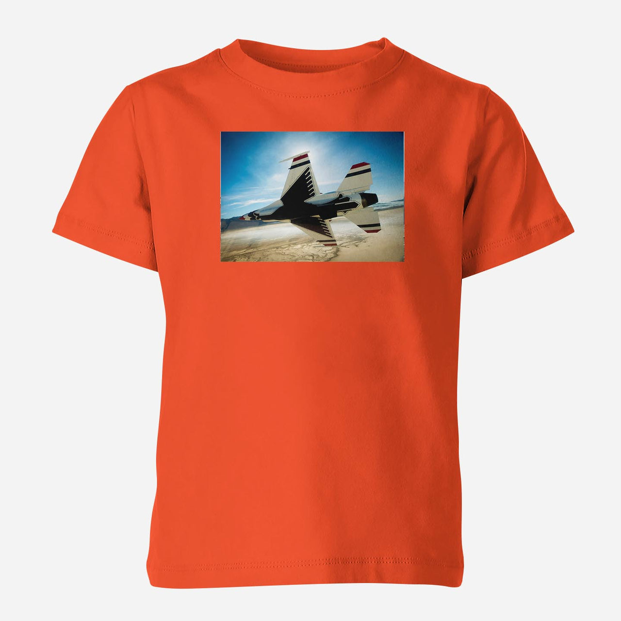 Turning Right Fighting Falcon F16 Designed Children T-Shirts