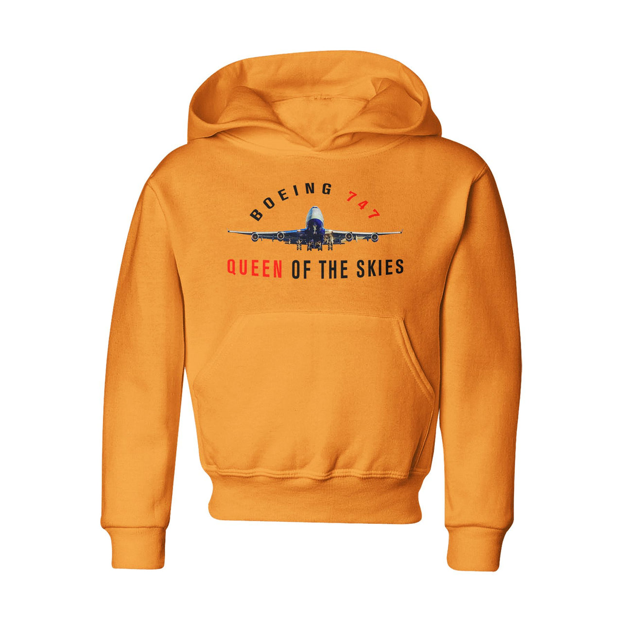 Boeing 747 Queen of the Skies Designed "CHILDREN" Hoodies