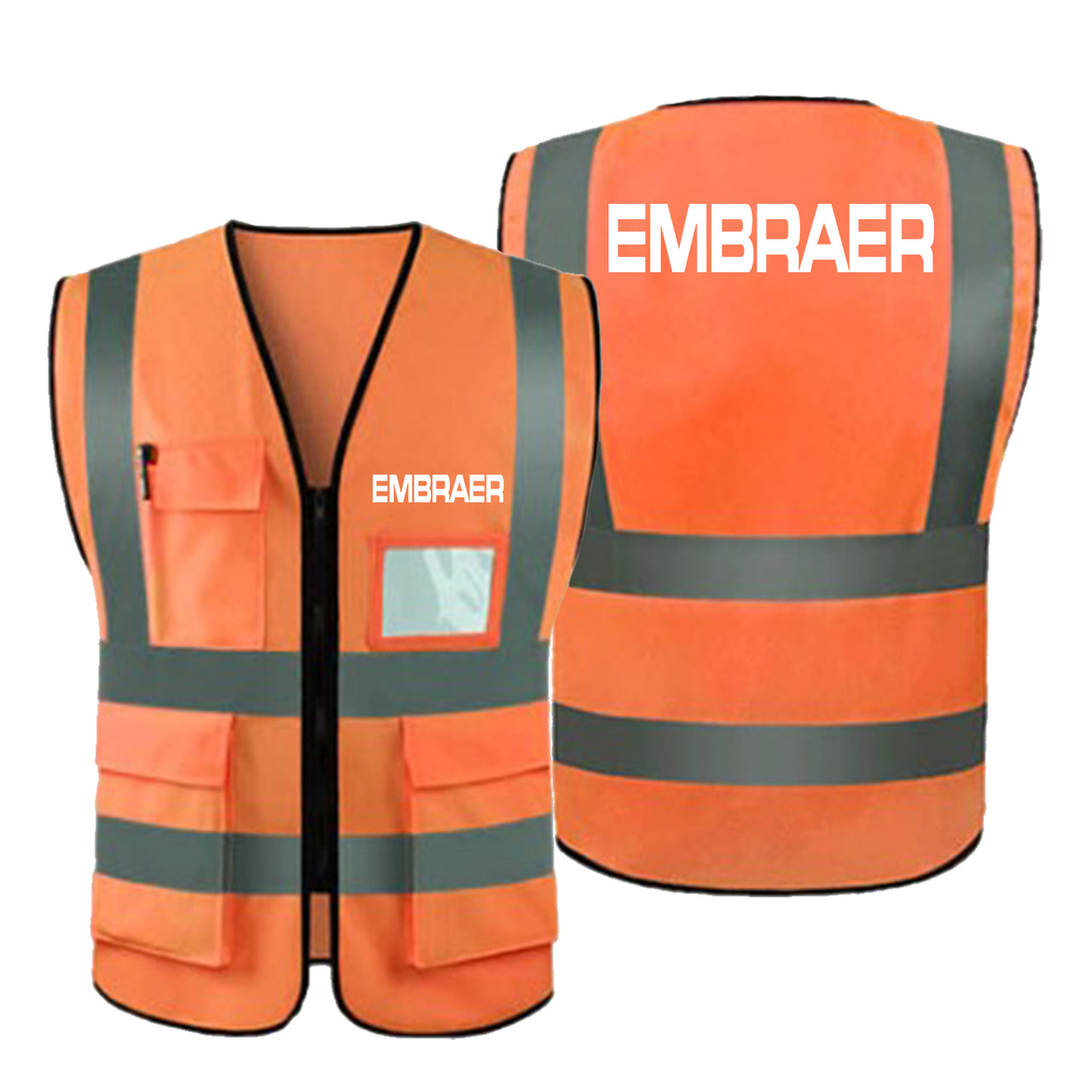 Embraer & Text Designed Reflective Vests