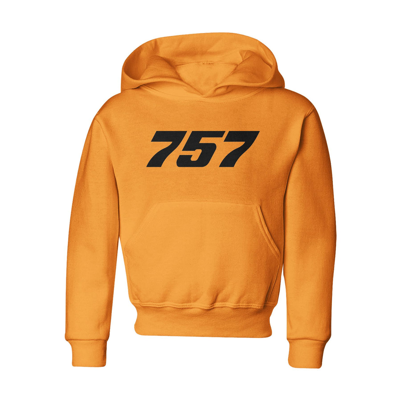 757 Flat Text Designed "CHILDREN" Hoodies