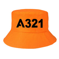 Thumbnail for A321 Flat Text Designed Summer & Stylish Hats