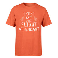 Thumbnail for Trust Me I'm a Flight Attendant Designed T-Shirts