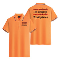 Thumbnail for I Fix Airplanes Designed Stylish Polo T-Shirts (Double-Side)