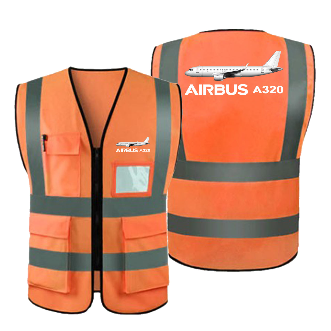 The Airbus A320 Designed Reflective Vests