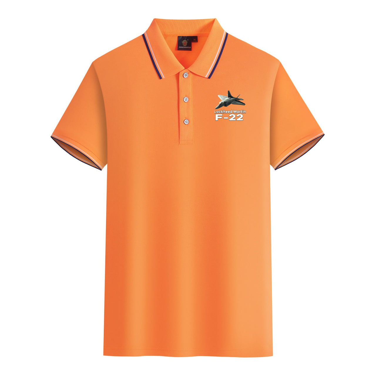 The Lockheed Martin F22 Designed Stylish Polo T-Shirts