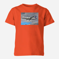 Thumbnail for United Airways Boeing 777 Designed Children T-Shirts