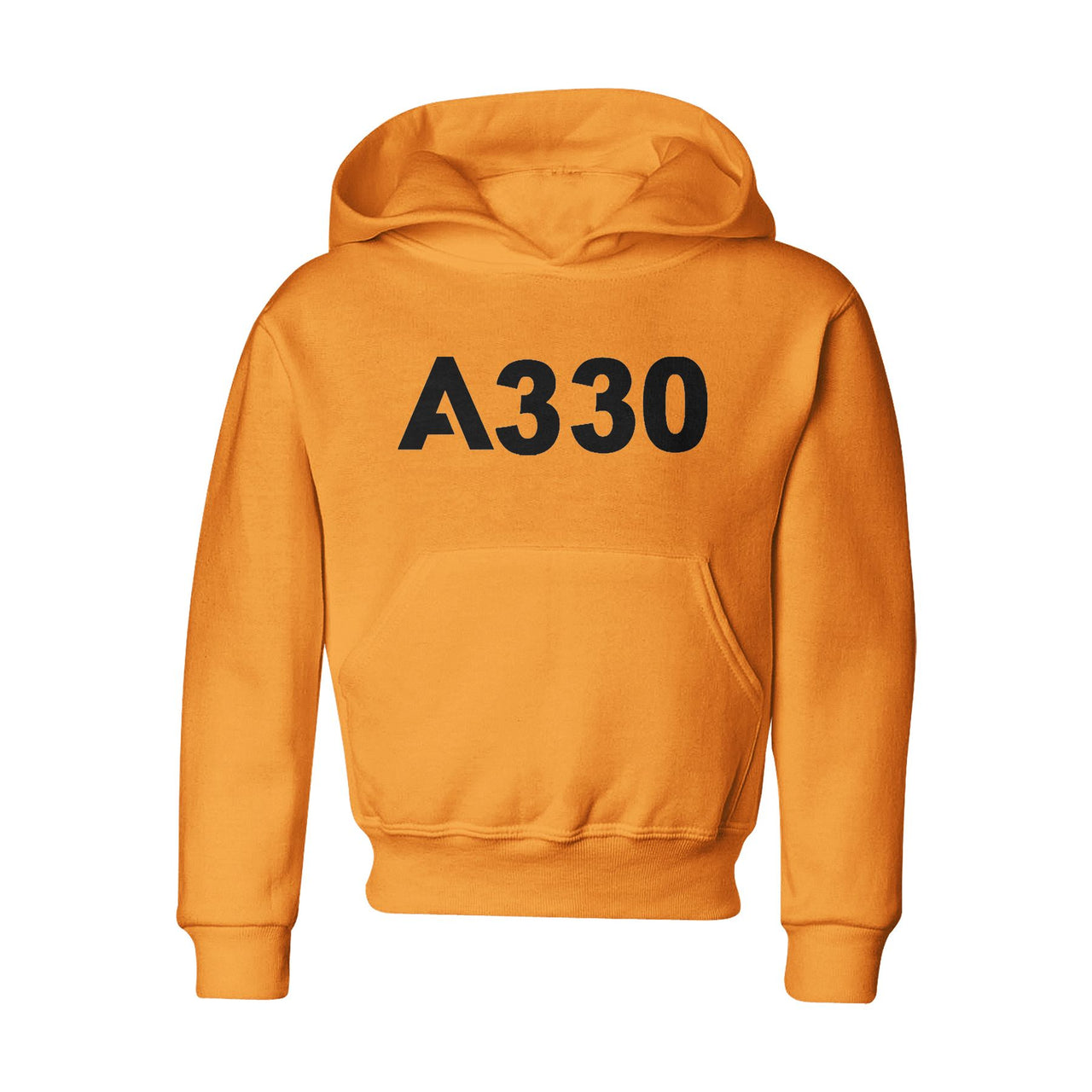 A330 Flat Text Designed "CHILDREN" Hoodies