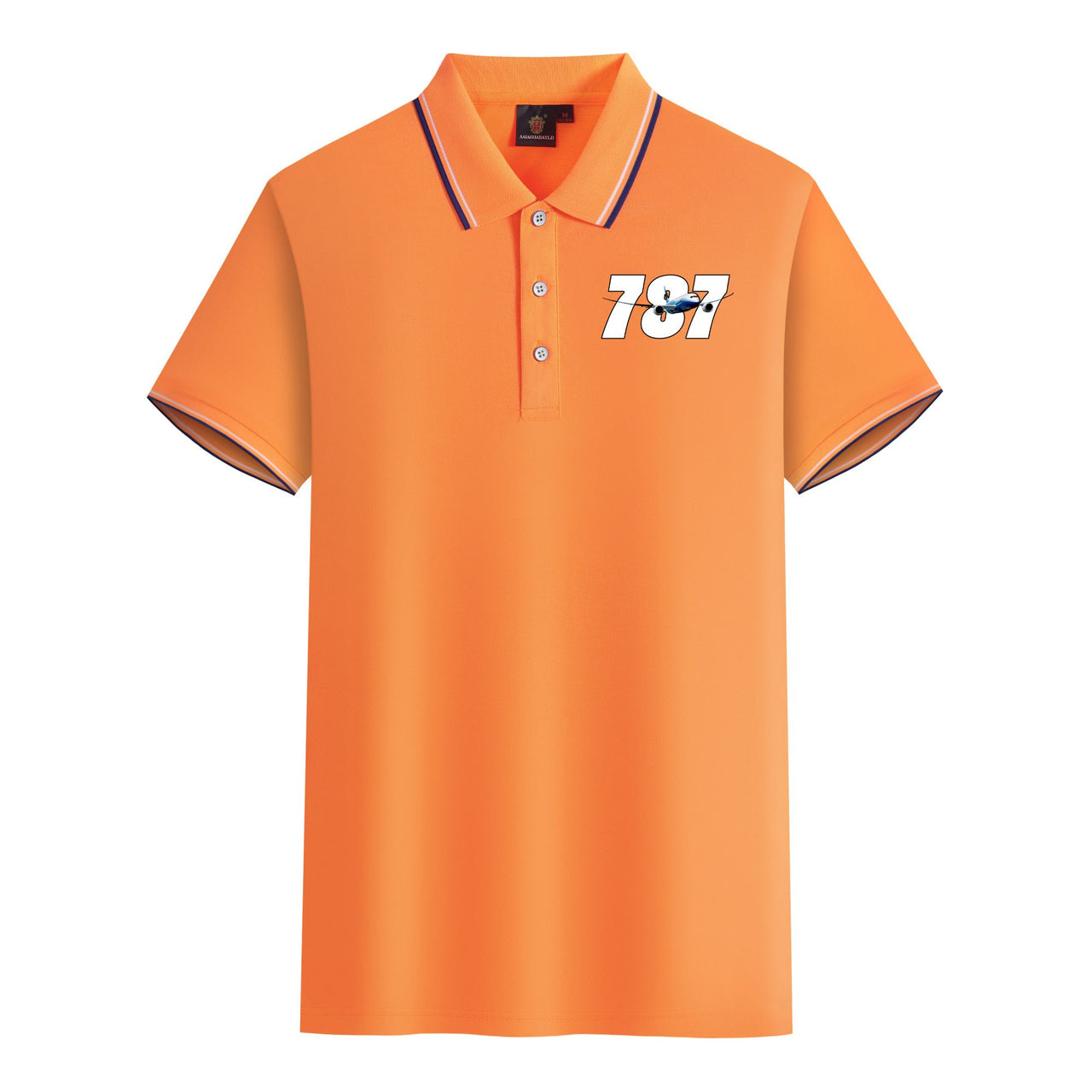 Super Boeing 787 Designed Stylish Polo T-Shirts