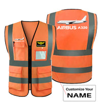 Thumbnail for The Airbus A320 Designed Reflective Vests