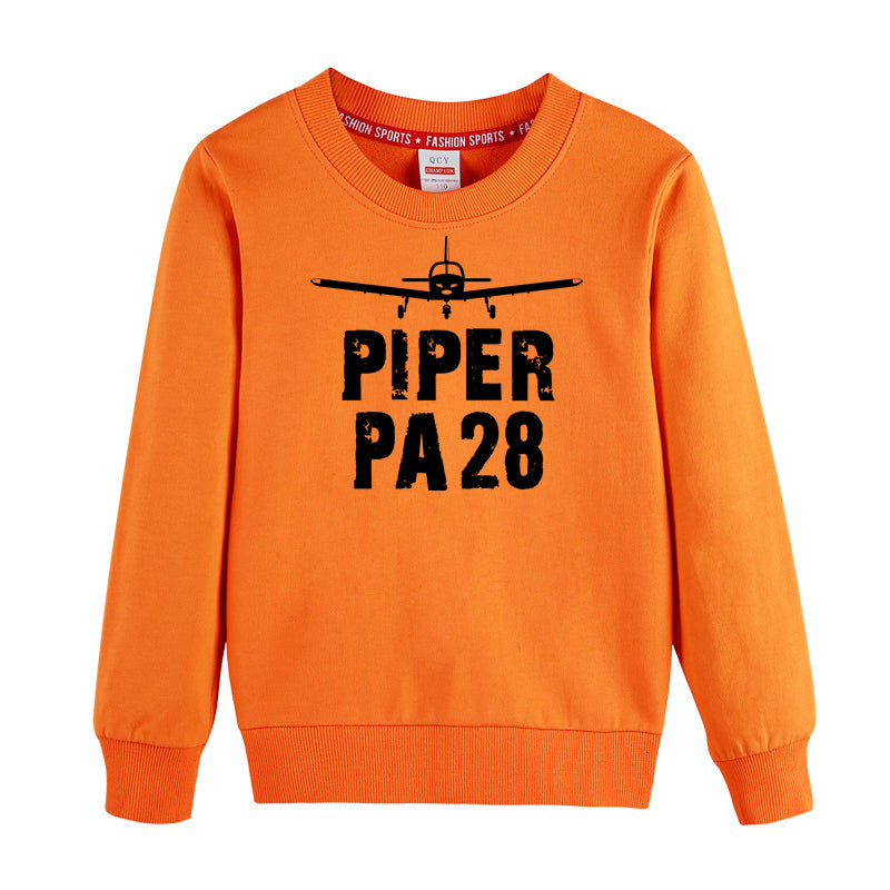 Piper PA28 & Plane Designed "CHILDREN" Sweatshirts