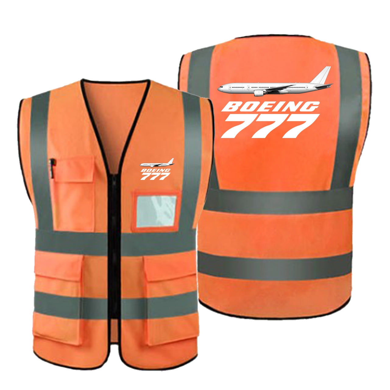 The Boeing 777 Designed Reflective Vests