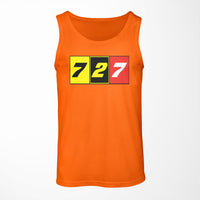 Thumbnail for Flat Colourful 727 Designed Tank Tops