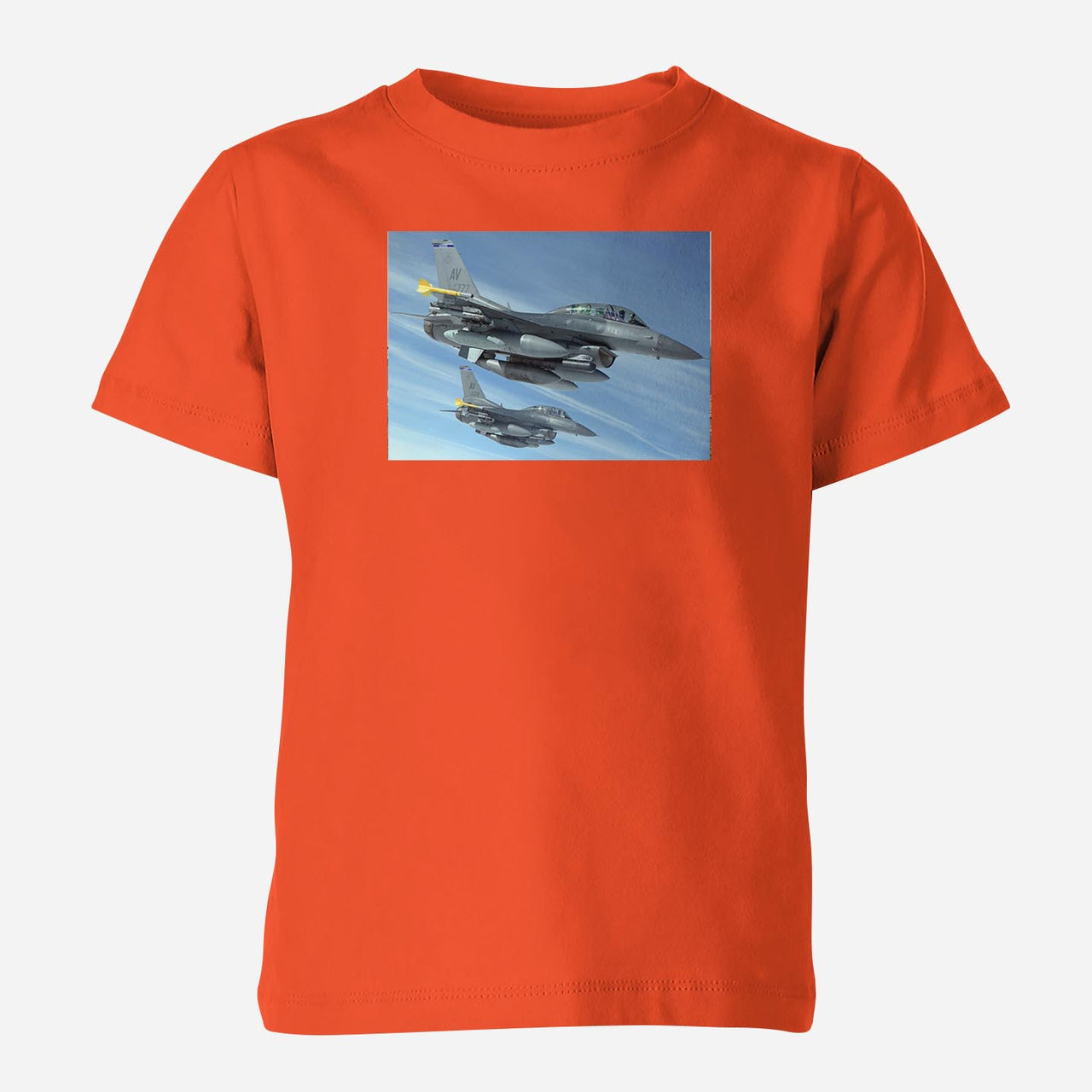 Two Fighting Falcon Designed Children T-Shirts