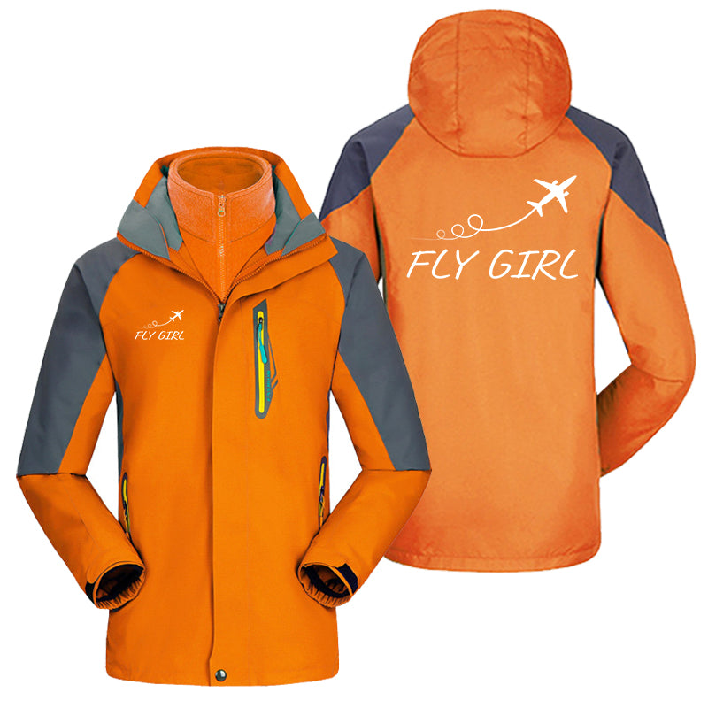 Just Fly It & Fly Girl Designed Thick Skiing Jackets