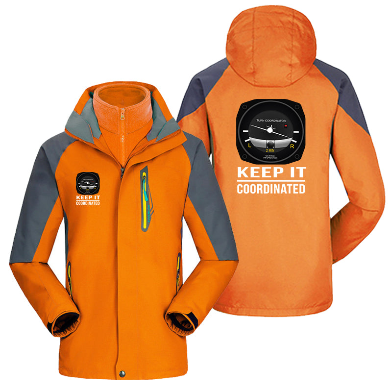 Keep It Coordinated Designed Thick Skiing Jackets