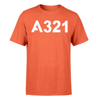 Thumbnail for A321 Flat Text Designed T-Shirts