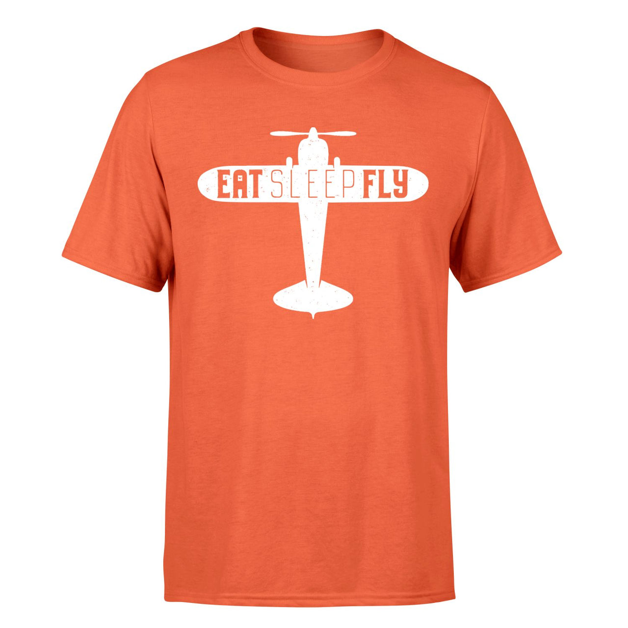 Eat Sleep Fly & Propeller Designed T-Shirts