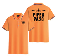 Thumbnail for Piper PA28 & Plane Designed Stylish Polo T-Shirts (Double-Side)