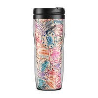 Thumbnail for Passport Stamps Designed Travel Mugs