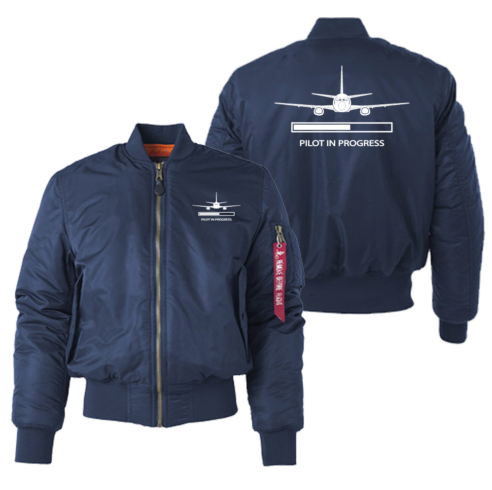 Pilot In Progress Designed "Women" Bomber Jackets