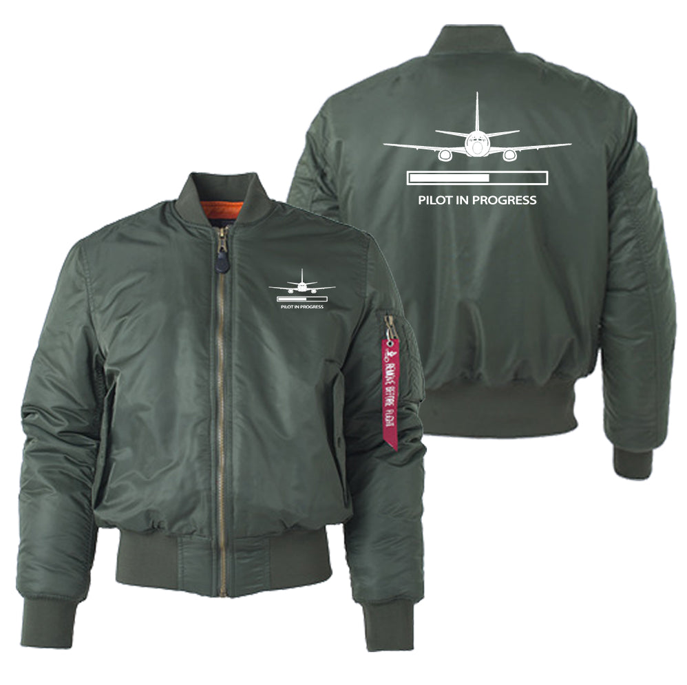 Pilot In Progress Designed "Women" Bomber Jackets