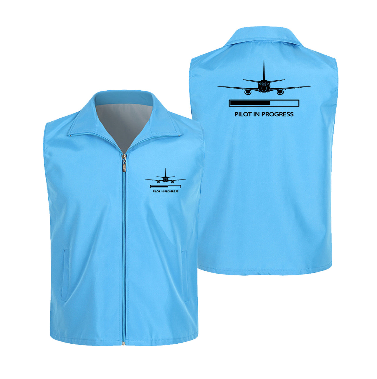 Pilot In Progress Designed Thin Style Vests