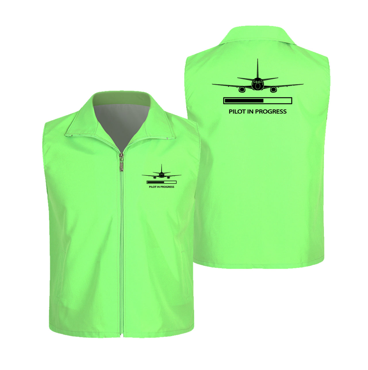 Pilot In Progress Designed Thin Style Vests