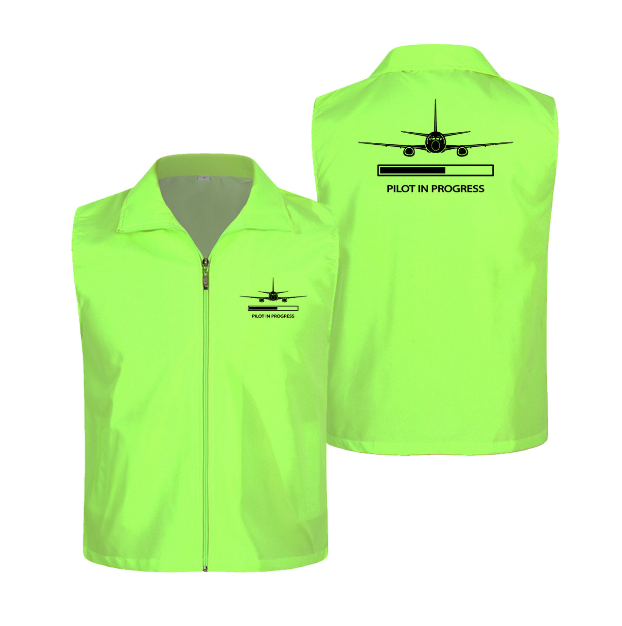 Pilot In Progress Designed Thin Style Vests