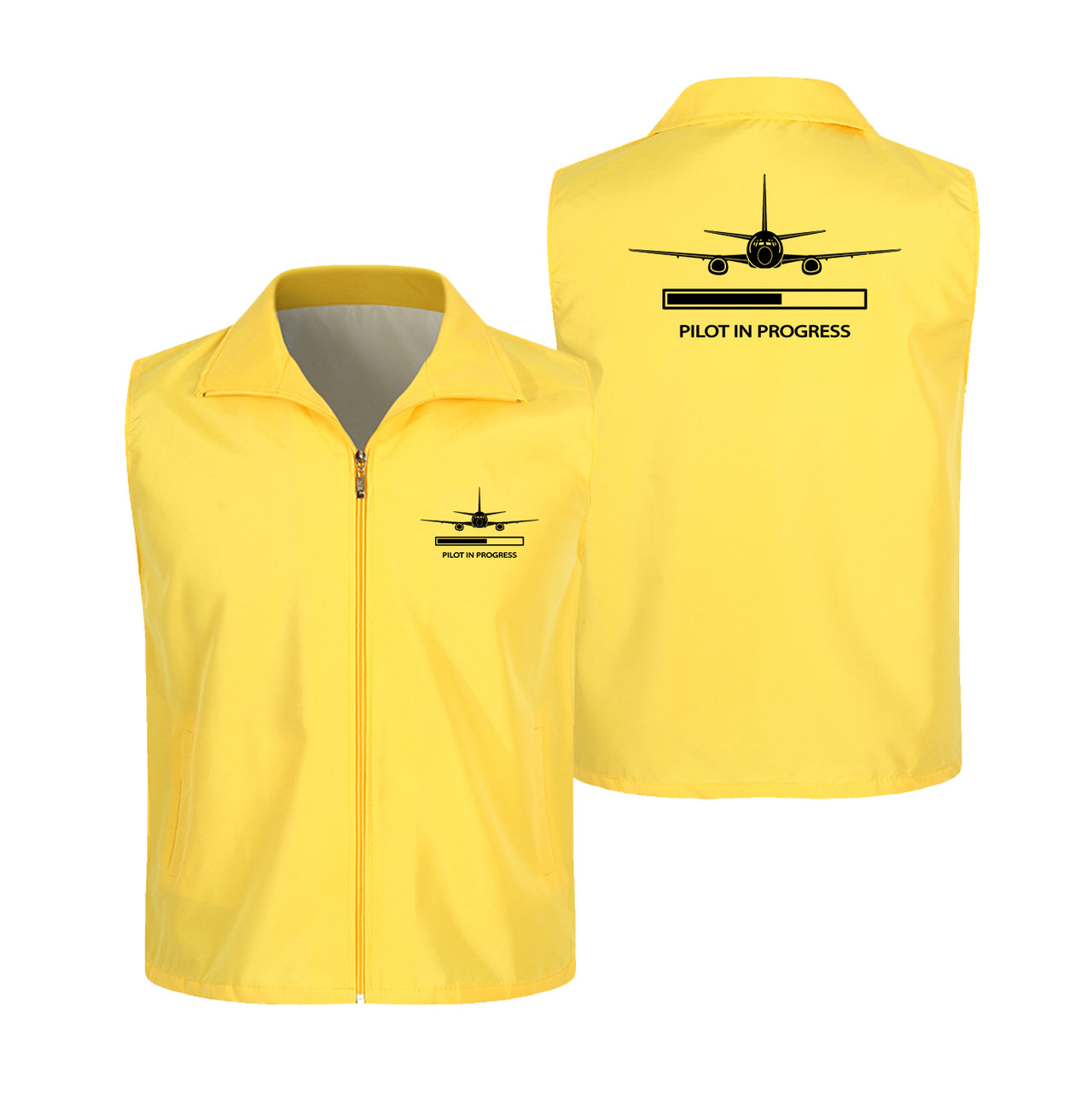 Pilot In Progress Designed Thin Style Vests