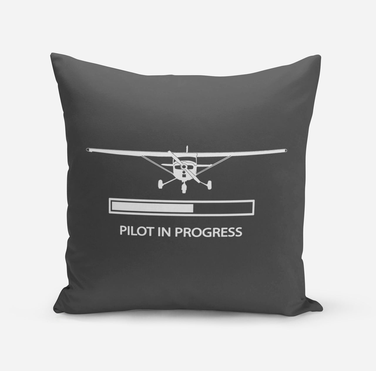 Pilot In Progress (Cessna) Designed Pillows