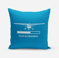 Thumbnail for Pilot In Progress (Cessna) Designed Pillows